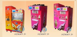 Machines à glace automatique et semi-automatique, distributeur automatique  de glace italienne - Gusto Concept
